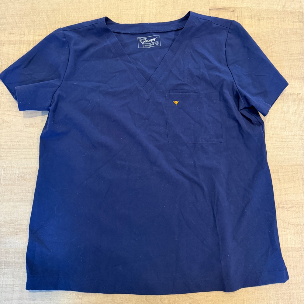 Poppy The Wilder Scrub Top